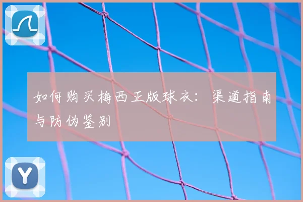 如何购买梅西正版球衣：渠道指南与防伪鉴别